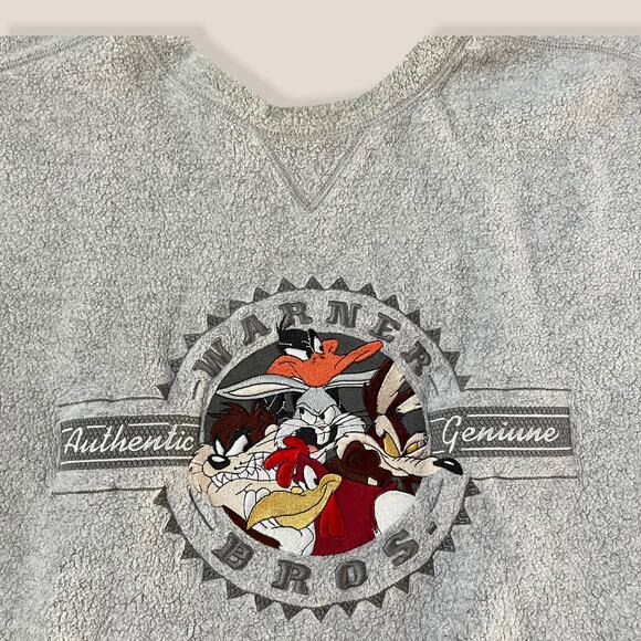 Vintage stitched Warner Bros Looney Tunes Crewneck - Picture 4 of 4